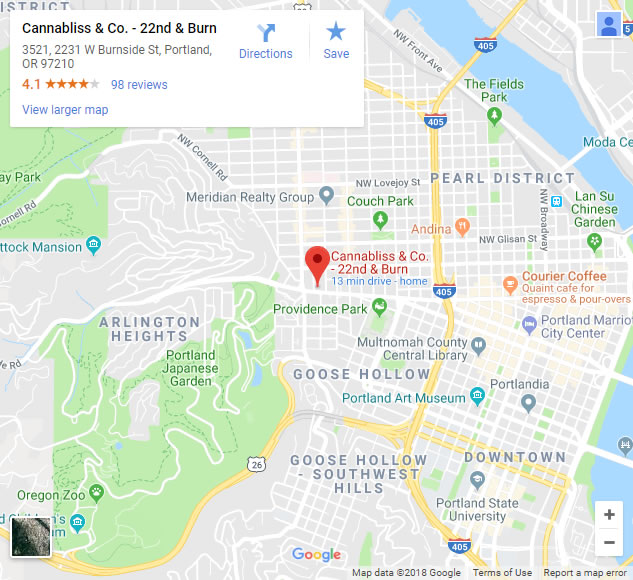 Google Map - 22nd & Burn